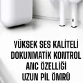 BUĞZ 2.Nesil Kablosuz Bluetooth Kulaklık Uzun Pil Ömrü