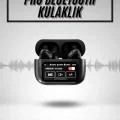 BUĞZ 2.Nesil Pro Ekranlı Sesli Görüşme Yapabilen Kablosuz Bluetooth Kulaklık