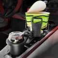 BUĞZ 2’si 1 Arada Ayarlanabilir Araç Bardak Tutucu, Genişleyebilir Üst Kısım 3”-6.2”, Şişe Adaptörü, Araba Organizatörü, Dayanıklı Taban, Ramblers Hydroflask Uyumlu, Modern Araç Düzenleyic