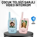 BUĞZ 3–12 Yaş Çocuklara Uygun Görüntülü Walkie Talkie Seti