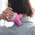 BUĞZ 3 Başlıklı Titreşimli Usb Şarjlı Mini El Masaj Aleti Bx40