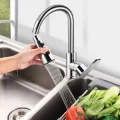BUĞZ 3 Fonksiyonlu Metalik Musluk Başlığı