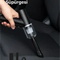  3 in 1 Şarjlı Kablosuz Vakumlu El Araba Süpürgesi Araç Ev Ofis Süpürgesi