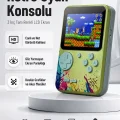 BUĞZ 3 İnç Renkli Ekranlı Taşınabilir El Konsolu – G5 Modeli