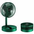BUĞZ 3 Kademe Hız Ayarlı Vantilatör Telefon Standlı Şarjlı Katlanabilir Soğutucu Pervane - Lisinya