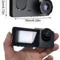  3 Kameralı 2 İnç 1080P Araç İçi Kamera Sürüş Kamerası CarPlay