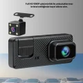 BUĞZ 3 Kameralı Araç İçi DVR Kayıt Cihazı  Ön İç Arka Kamera Full HD - Lisinya