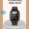 BUĞZ 3 Kordonlu Akıllı Saat Uzun Pil Süreli