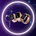 BUĞZ 3 Kordonlu Dokunmatik Ekran Akıllı Saat ve 2.Nesil Kablosuz Bluetooth Kulaklık ANC/ENC