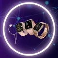 BUĞZ 3 Kordonlu Dokunmatik Ekran Akıllı Saat ve 2.Nesil Kablosuz Bluetooth Kulaklık ANC/ENC - BUĞZ