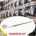 BUĞZ 3lü Set Eds Slim Ürün Kesme Makinası Yedek Kaşık İnce Sarım Yedek Uc Kürek