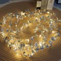 BUĞZ 3 Metre Yaldızlı Gümüş LED Işık – Dekoratif Ortam ve Aydınlatması