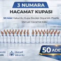 BUĞZ 3 Numara Hacamat Kupası 50 Adet Vakumlu Kupa Bardak Dayanıklı Plastik Manuel Hacamat Kabı Seti