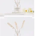 BUĞZ 3 Tek Adet 3 Model Aromaterapi Koku Dağıtıcı Rattan Şişe Ahşap Difüzör Çubuk (Spiral-Yaprak-Dalgalı)