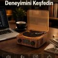 BUĞZ 3-ü-1 Arada Bluetooth Hoparlör – Işıklı Saat ve Gece Lambası Yeni Nesil