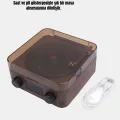 BUĞZ 3-ü-1 Arada Bluetooth Hoparlör – Işıklı Saat ve Gece Lambası Yeni Nesil - BUĞZ