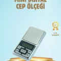 BUĞZ 300 Gr Hassas Cep Terazisi Mavi Işıklı LCD Ekranlı