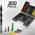 BUĞZ 300 Parça Dübel ve Matkap Ucu Seti