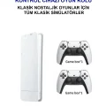 BUĞZ 30.000 Oyun Yüklü, PS5 Kollu, 2.4G Kablosuz Çift Kumandalı Retro Oyun Konsolu Stick