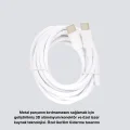 BUĞZ 30W Hızlı Şarj Destekli 5.0A Type-C Kablo Veri Aktarım Özellikli - Lisinya