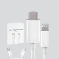 BUĞZ 30W Type-C Lightning Hızlı Şarj Kablosu 1.2m iPhone Uyumlu - BUĞZ