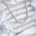 BUĞZ 316L Çelik Gold Renk 60 cm Burgu Model Kadın Kolye - BUĞZ