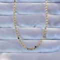 BUĞZ 316L Çelik Gold Renk 60 cm Parçalı Ezme Kolye