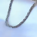 BUĞZ 316L Çelik Gümüş Renk Kral Zincir Model Erkek Kolye