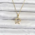 BUĞZ 316L Çelik Zincir Gold Renk Caretta Caretta Model Kadın Kolye