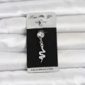 BUĞZ 316L Cerrahi Çelik Sallantılı Yılan Model Göbek Piercing