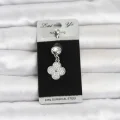 BUĞZ 316L Cerrahi Çelik Sallantılı Yonca Model Göbek Piercing