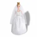  3381 SUN-RST-SIS-Gelinlikli Manken Bebek Alisha 29 cm - Sunman