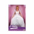  3381 SUN-RST-SIS-Gelinlikli Manken Bebek Alisha 29 cm - Sunman