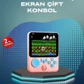 BUĞZ 3.5 İnç LCD Ekranlı 666 Oyunlu Taşınabilir Retro Oyun Konsolu
