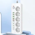 BUĞZ 3500w Akım Korumalı 5’li Grup Priz: 5x Usb + 5x Type-c Çıkışlı (2 Metre)