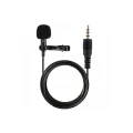 BUĞZ 3.5mm Jak 1.5 Metre Double Mikrofon - Siyah
