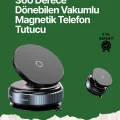  360° Ayarlanabilir Manyetik Araç Telefon Tutucu – Kompakt ve Pratik Tasarım