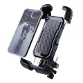 BUĞZ 360° Derece Ayarlanabilen Gidon Bağlantılı Bisiklet Motosiklet İçin Abs 4-7.8″ İnç Telefon Tutucu