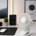 BUĞZ 360 Derece Ayarlanabilir Sessiz Çalışan Mandallı Fan