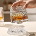 BUĞZ 360 Derece Dönen Bardak - 280 ml - Kristal Cam