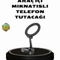BUĞZ 360° Dönebilen Katlanır Manyetik Araç Telefon Tutucu – MagSafe Uyumlu, Kompakt ve Şık Tasarım