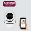 BUĞZ 360° Dönen Akıllı WiFi Kamera – Uzaktan Kontrol ve İki Yönlü Ses Özellikli - Lisinya