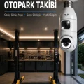 BUĞZ 360° Ev İzleme Wi-Fi Çift Lens Akıllı Ampul Kamera