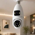 BUĞZ 360° Ev İzleme Wi-Fi Çift Lens Akıllı Ampul Kamera