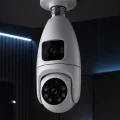 BUĞZ 360° Ev İzleme Wi-Fi Çift Lens Akıllı Ampul Kamera