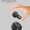 BUĞZ 38W Araç Şarj Cihazı Type-C PD USB Hızlı Şarj Çift Port
