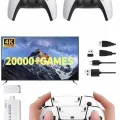 BUĞZ 3D 4K 2000 Oyunlu Game Stick Oyun Konsolu Çift Konsol
