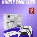 BUĞZ 3D 4K HD 2.4G Game Stick 4K Ultra Hd Oyun Konsolu Çift Kollu