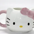 BUĞZ 3D Hello Kitty Tasarımı Porselen Kupa Bardak