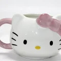 BUĞZ 3D Hello Kitty Tasarımı Porselen Kupa Bardak